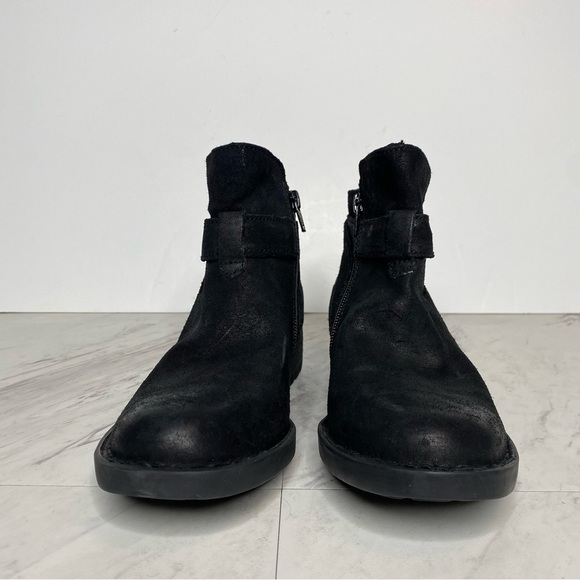 Born Jorgette Buckle Strap Black Boot 6 1/2 - Picture 2 of 13